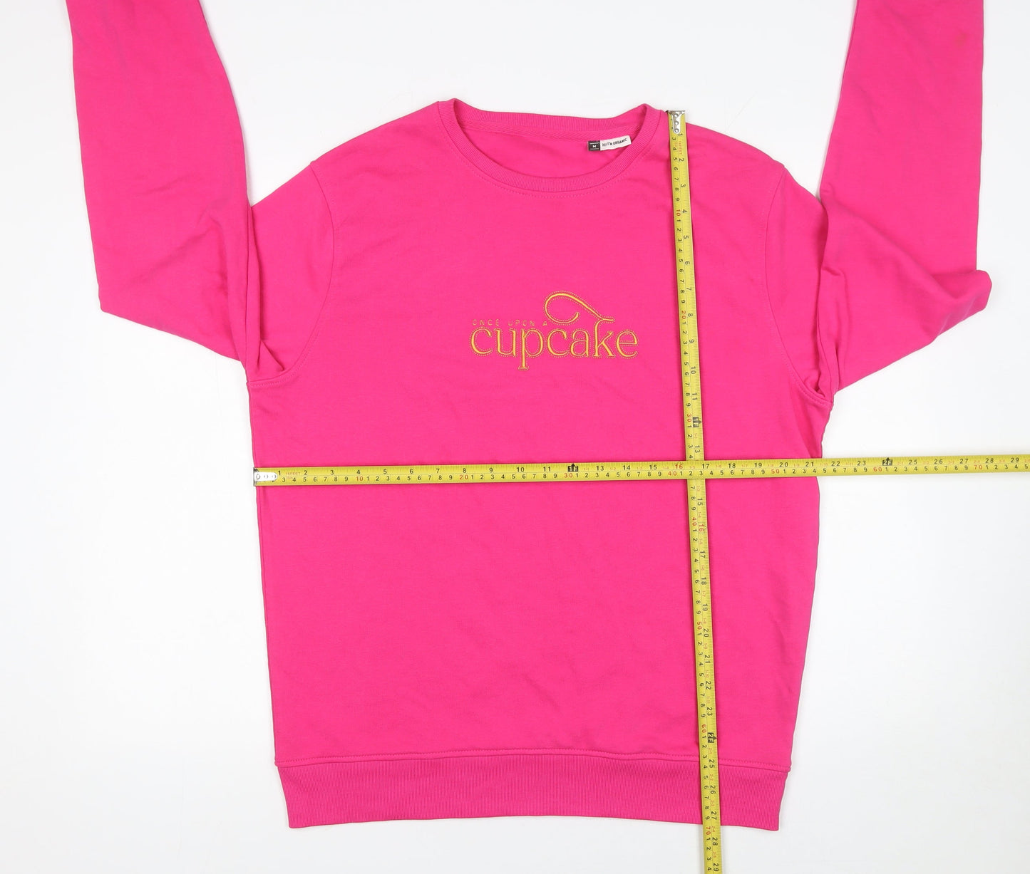 Womens UK Size M BC Collection Pink Pullover Sweatshirt