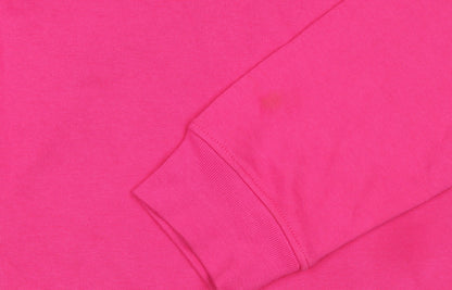 Womens UK Size M BC Collection Pink Pullover Sweatshirt