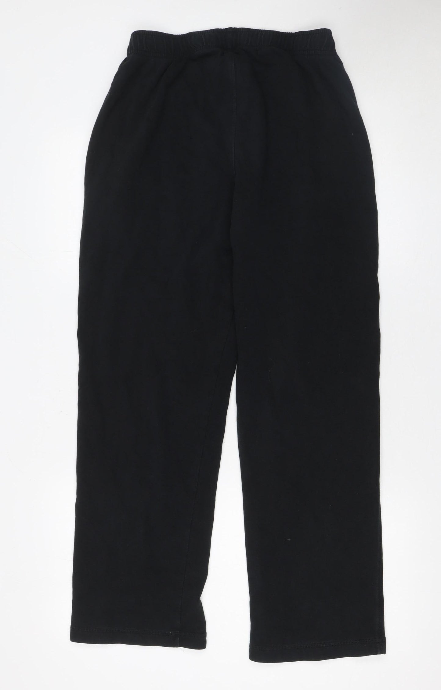 Girls UK Size L Marks and Spencer Regular Fit Sweatpants Black Trousers