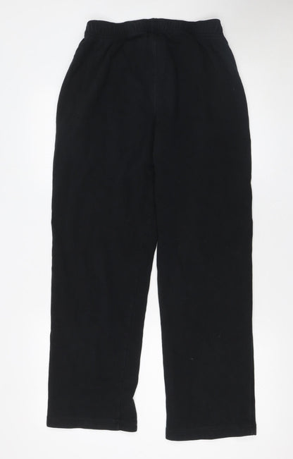 Girls UK Size L Marks and Spencer Regular Fit Sweatpants Black Trousers
