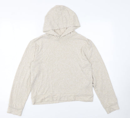 Womens UK Size S H&M Beige Pullover Hoodie