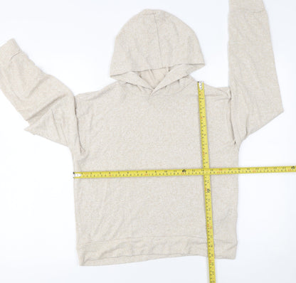 Womens UK Size S H&M Beige Pullover Hoodie