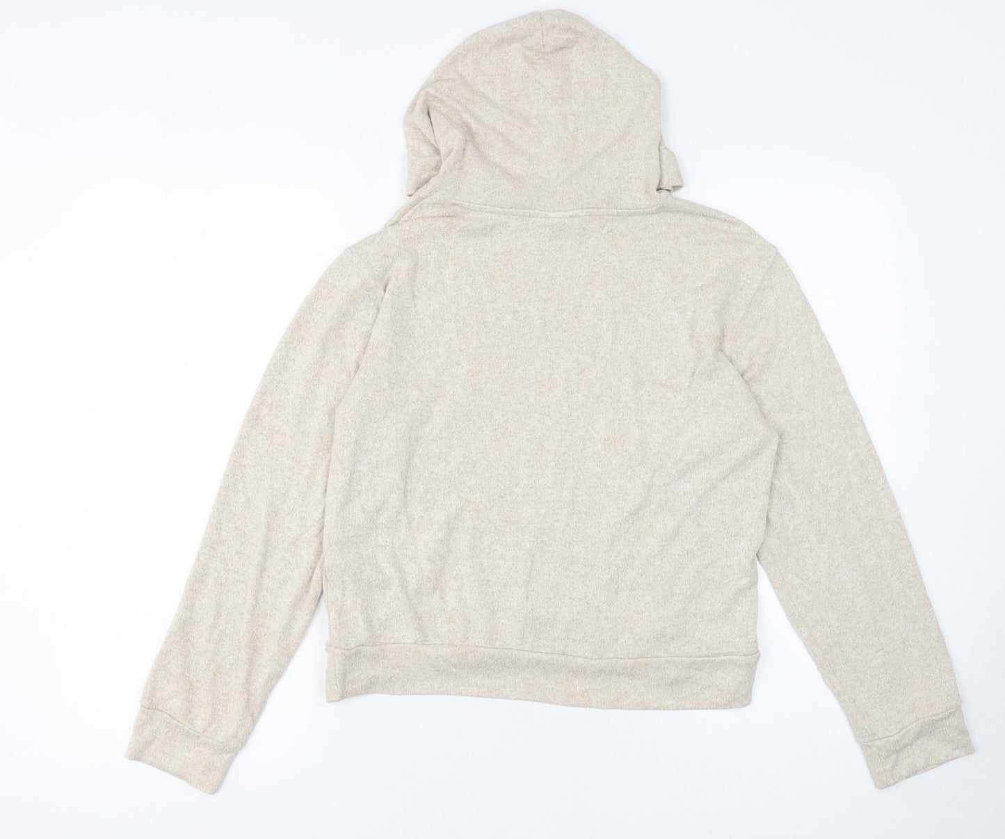 Womens UK Size S H&M Beige Pullover Hoodie