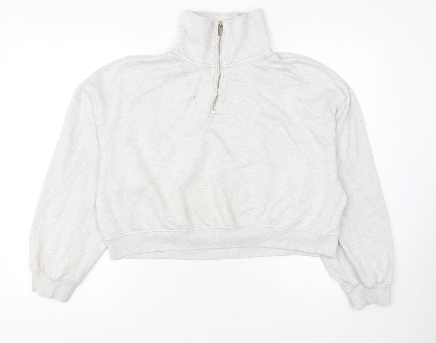 Womens UK Size 14 H&M Grey Pullover Sweatshirt