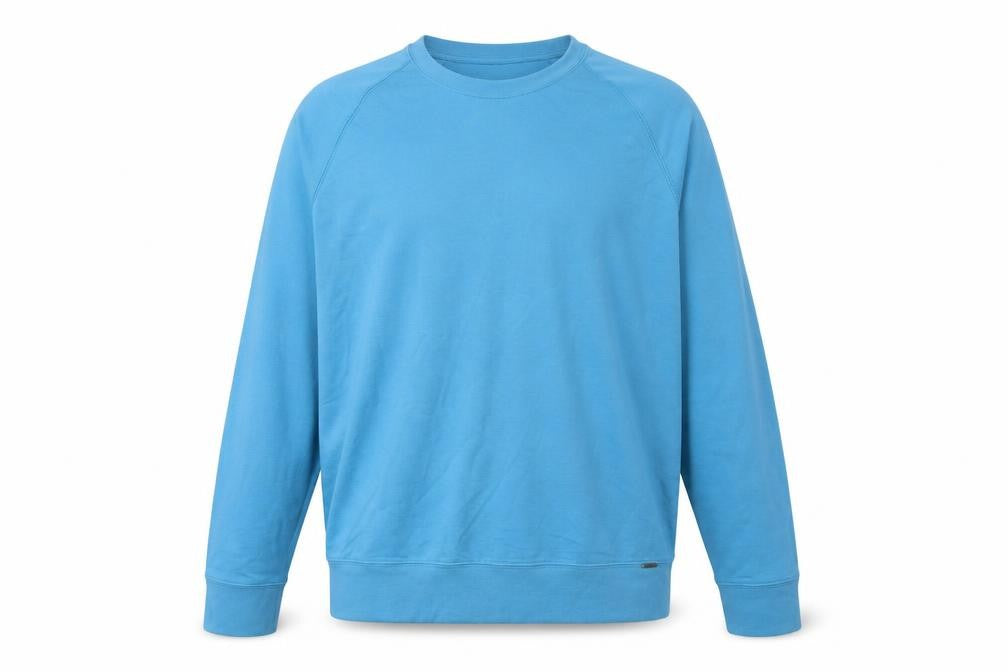 Mens UK Size M Marks and Spencer Blue Pullover Sweatshirt