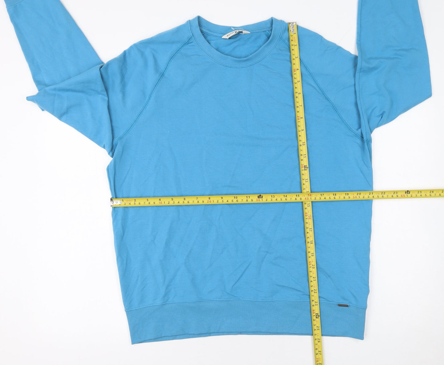 Mens UK Size M Marks and Spencer Blue Pullover Sweatshirt