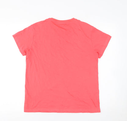 Boys UK Size 13-14 Years PUMA Pink Basic T-Shirt