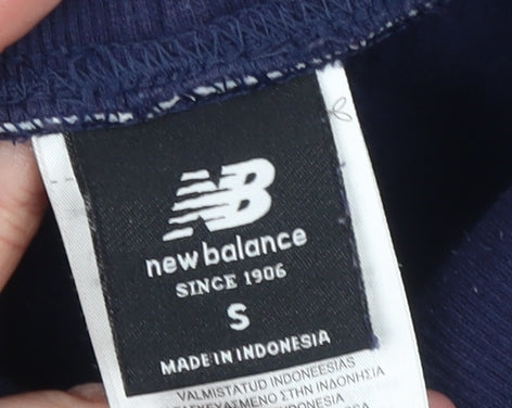 Mens UK Size S New Balance Regular Fit Jogger Blue Trousers