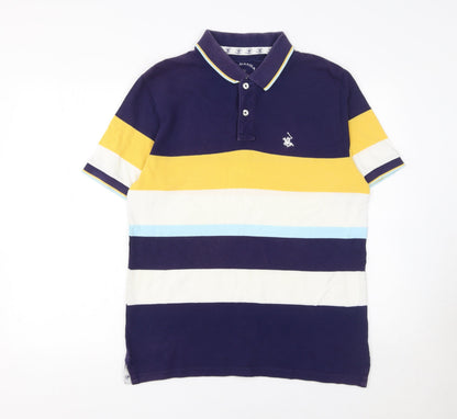 Mens UK Size XL Santa Barbara Polo Club Cotton Polo Shirt