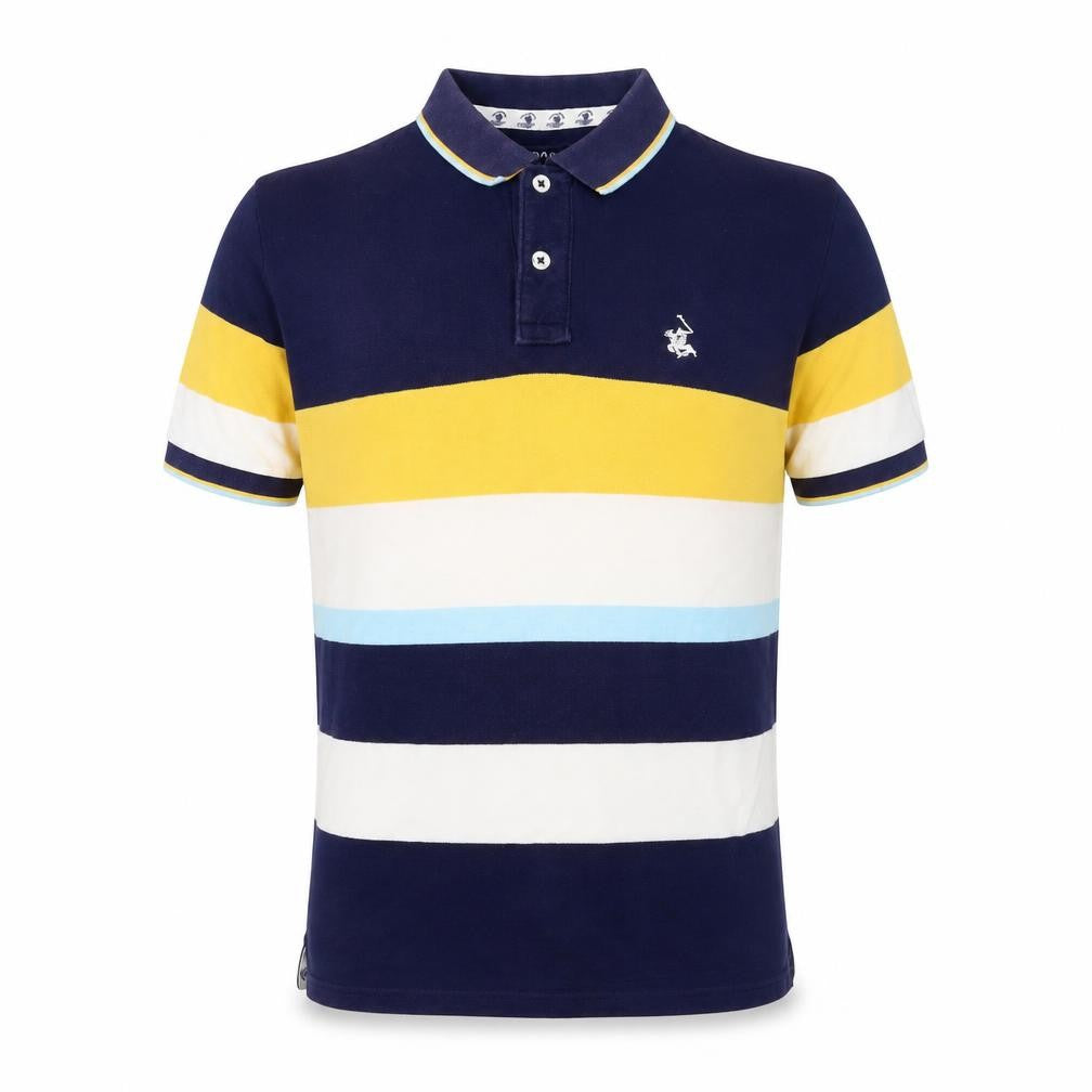 Mens UK Size XL Santa Barbara Polo Club Cotton Polo Shirt
