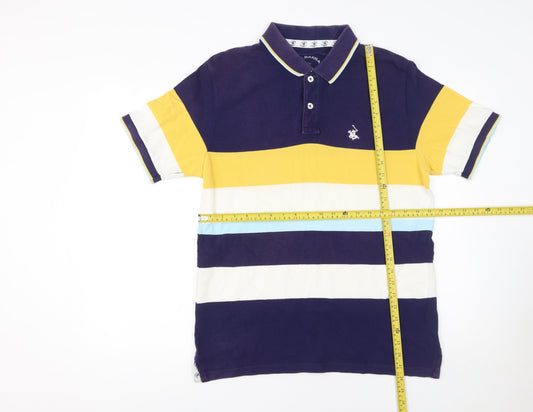 Mens UK Size XL Santa Barbara Polo Club Cotton Polo Shirt