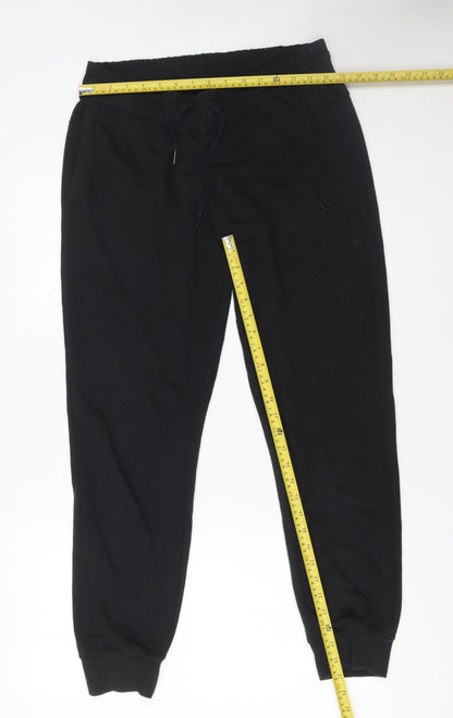 Womens UK Size 12-14 adidas Regular Fit Jogger Black Trousers