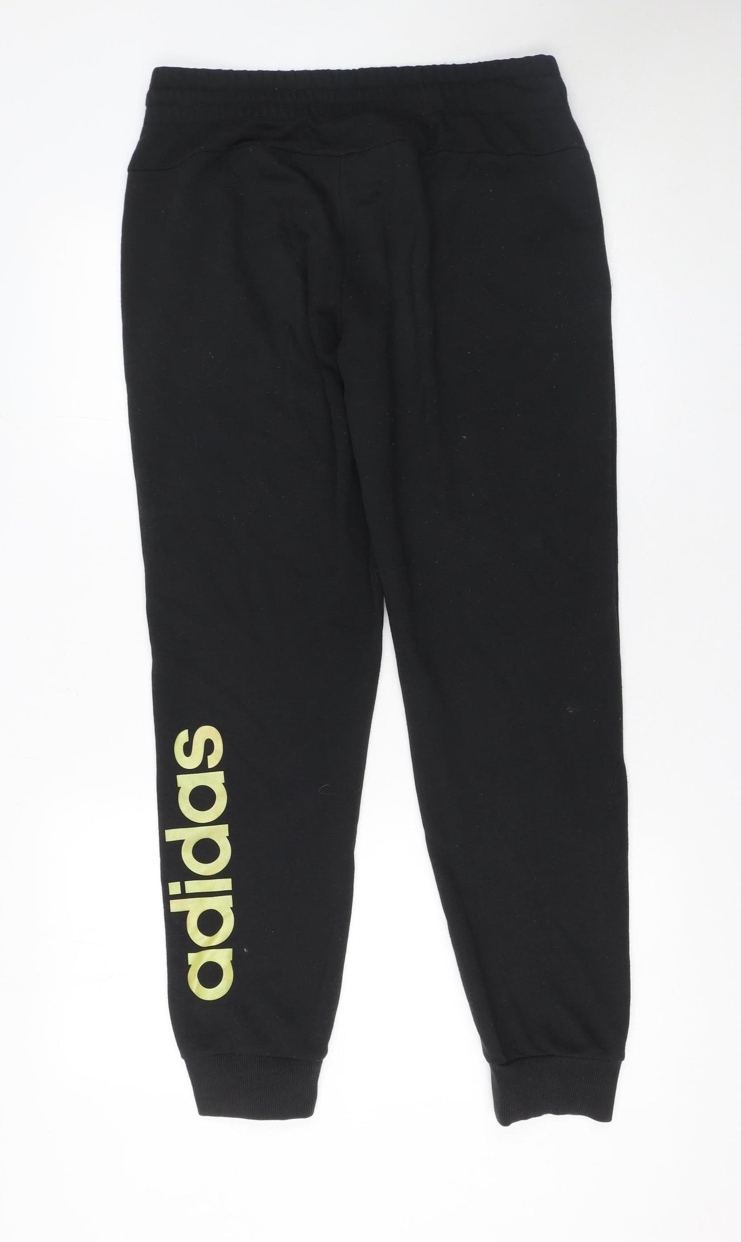 Womens UK Size 12-14 adidas Regular Fit Jogger Black Trousers