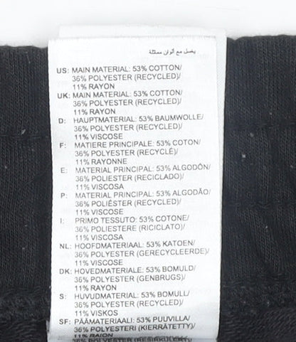 Womens UK Size 12-14 adidas Regular Fit Jogger Black Trousers