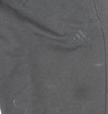 Womens UK Size 12-14 adidas Regular Fit Jogger Black Trousers