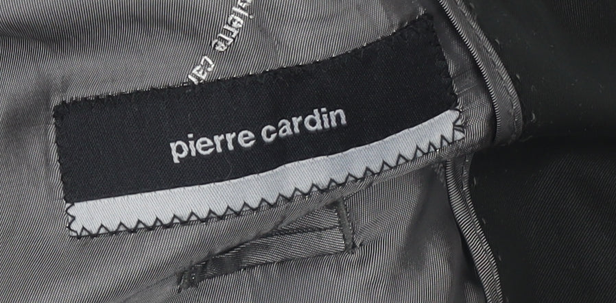 Mens UK Size M Pierre Cardin Black Rain Coat