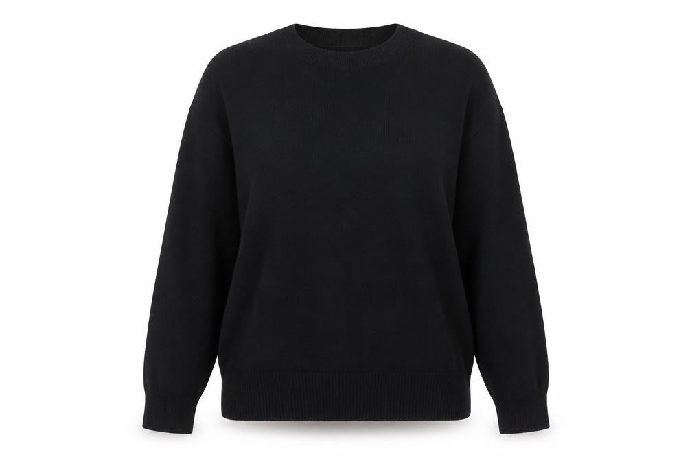Womens UK Size S Oasis Black Pullover Jumper