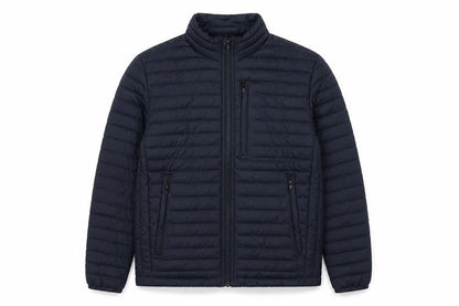 Mens UK Size M JACK & JONES Blue Puffer Jacket