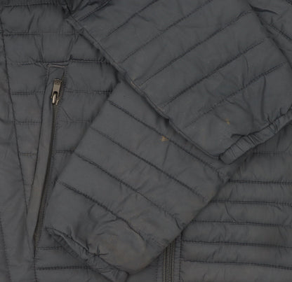 Mens UK Size M JACK & JONES Blue Puffer Jacket