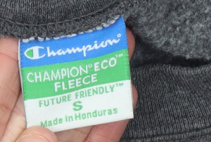 Womens UK Size S Champion Grey Pullover Sweatshirt