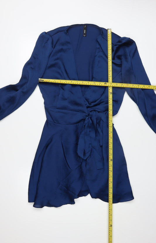 Womens UK Size 8 Mango Wrap Dress