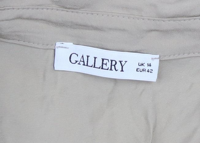 Womens UK Size 14 Gallery Shirt Dress