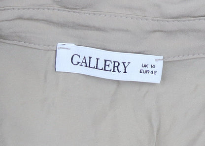 Womens UK Size 14 Gallery Shirt Dress