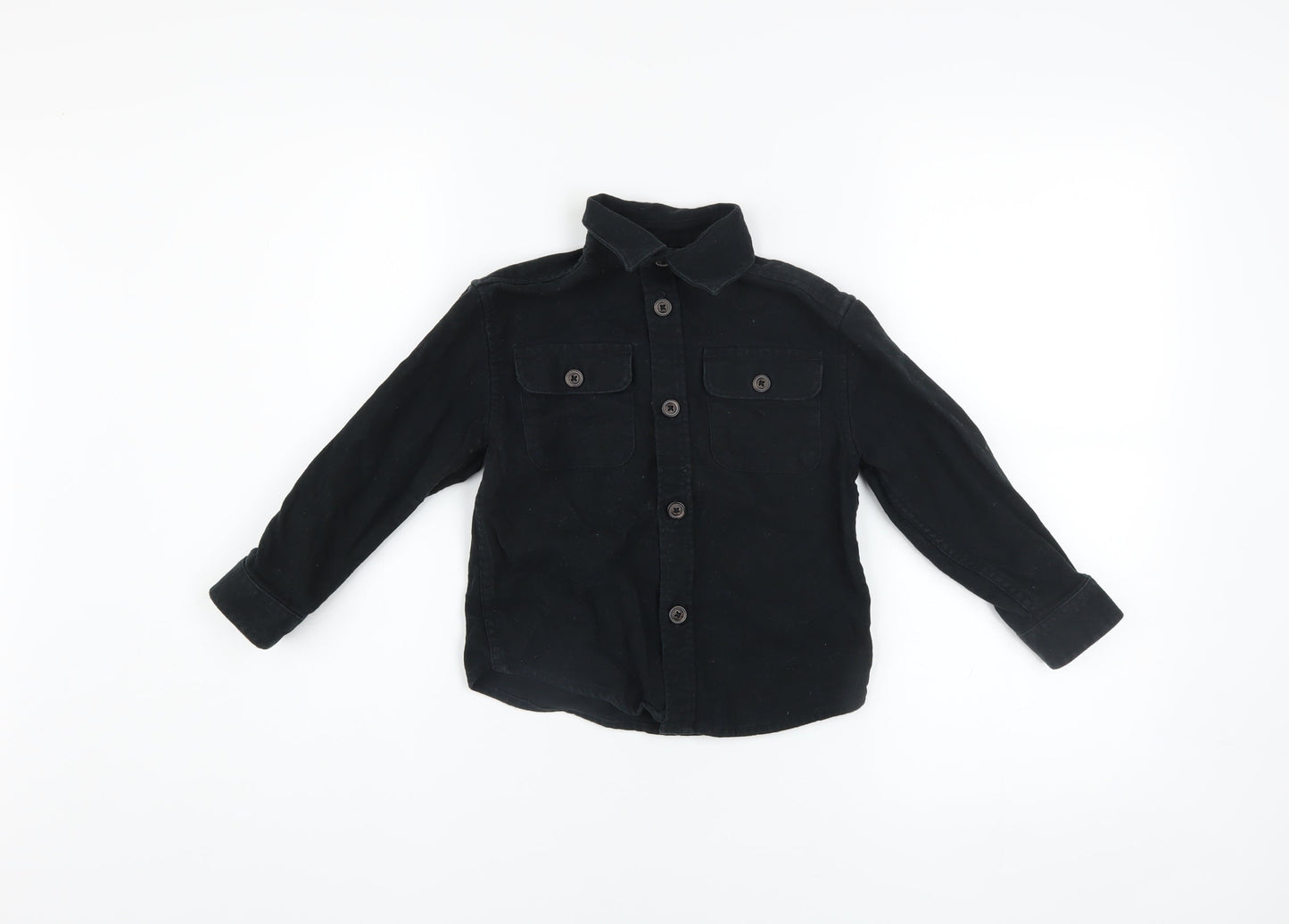 Boys UK Size 4 Years NEXT Black Shirt Jacket
