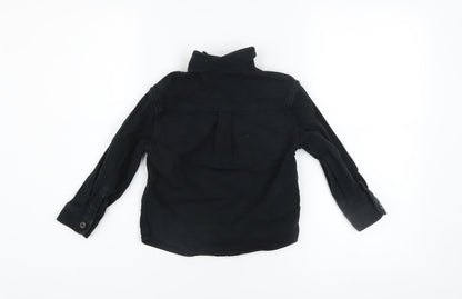 Boys UK Size 4 Years NEXT Black Shirt Jacket