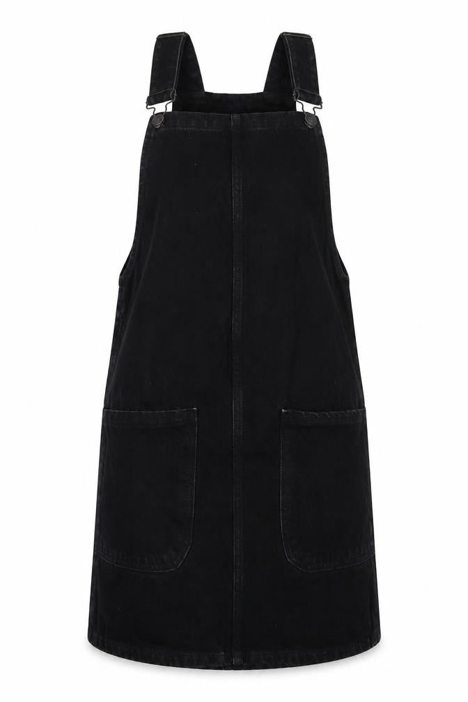 Womens UK Size 4 New Look Pinafore/Dungaree Dress