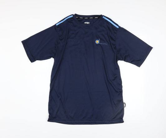 Mens UK Size L MFC Blue Gym & TrainingFootballRunning & Jogging T-Shirt