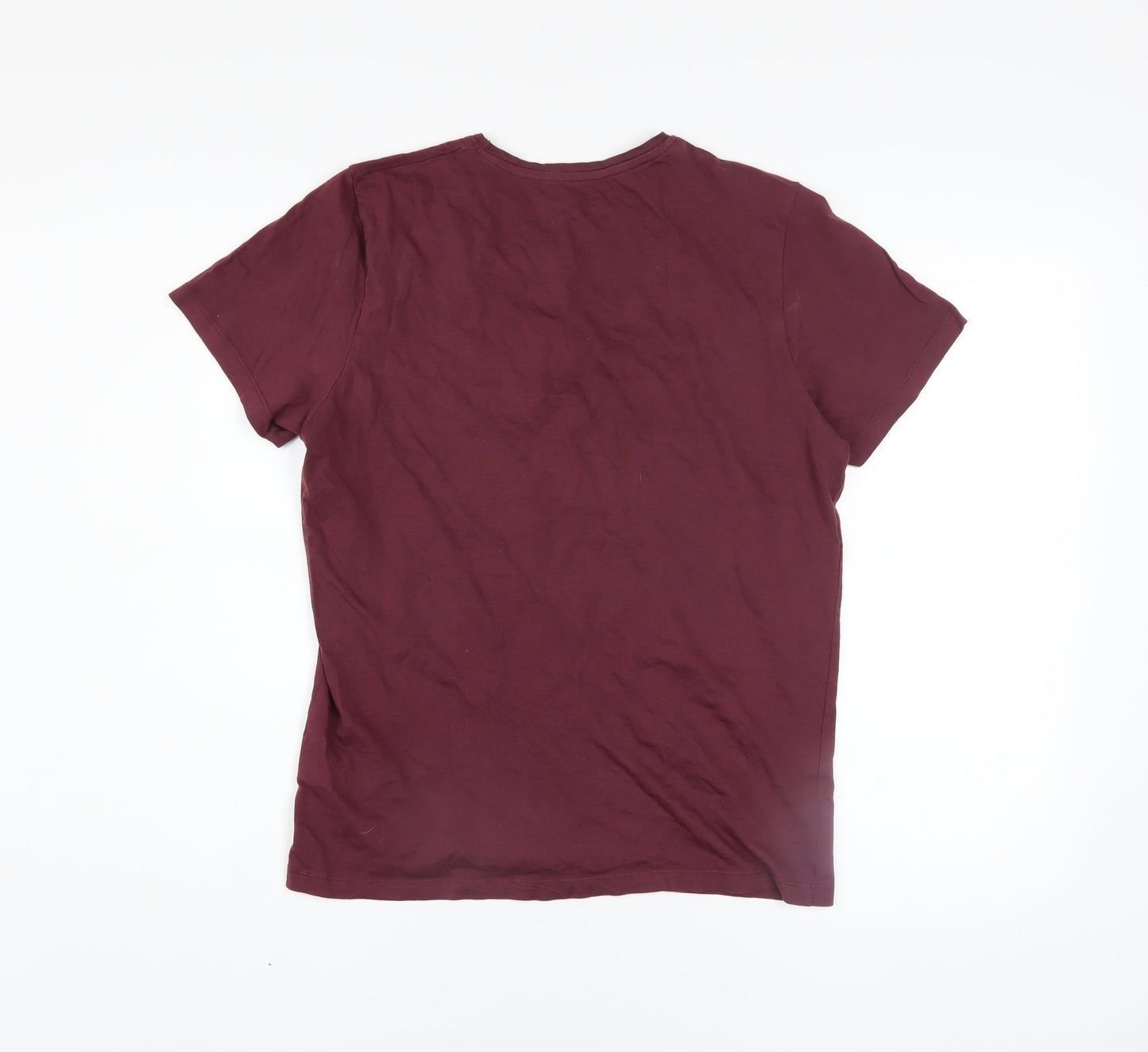 Mens UK Size M JACK & JONES Red  T-Shirt