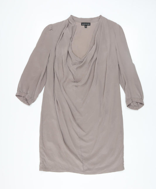 Womens UK Size 12 Warehouse Shift Dress