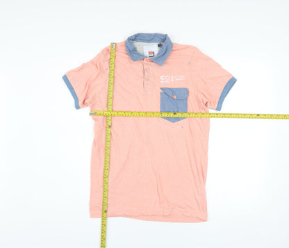 Mens UK Size S Smith & Jones Cotton Blend Polo Shirt