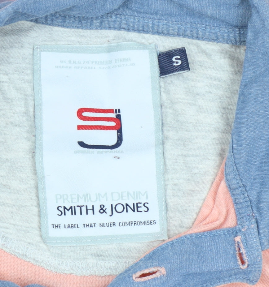 Mens UK Size S Smith & Jones Cotton Blend Polo Shirt