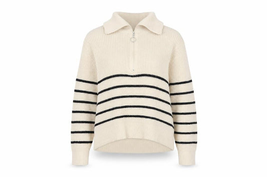 Womens UK Size S Pull&Bear Beige Full Zip Jumper
