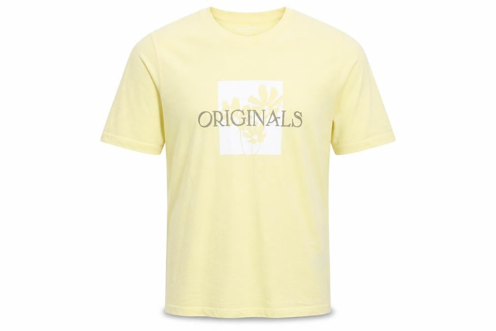 Mens UK Size M JACK & JONES Yellow  T-Shirt