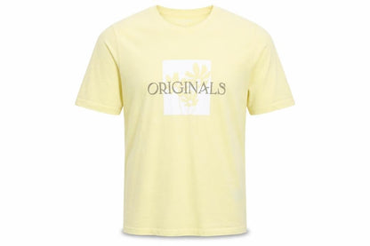 Mens UK Size M JACK & JONES Yellow  T-Shirt