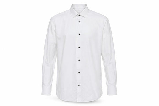 White Label Men’s White Slim Fit Long Sleeve Button-Up Shirt Size 16