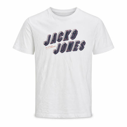 Boys UK Size 14 Years JACK & JONES White Basic T-Shirt