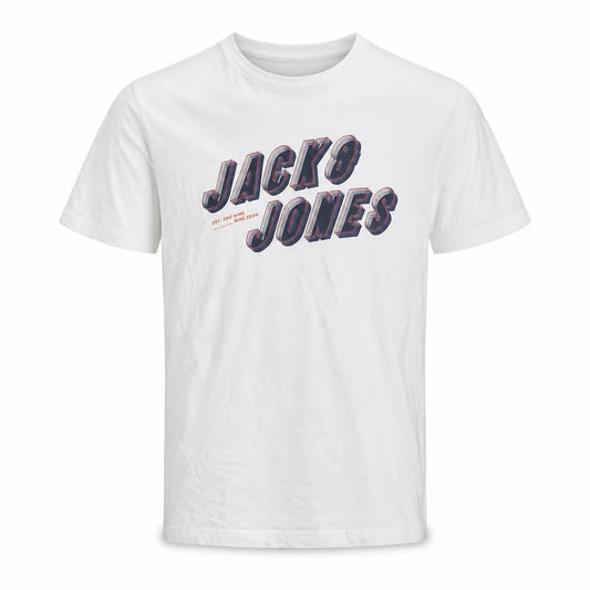Boys UK Size 14 Years JACK & JONES White Basic T-Shirt
