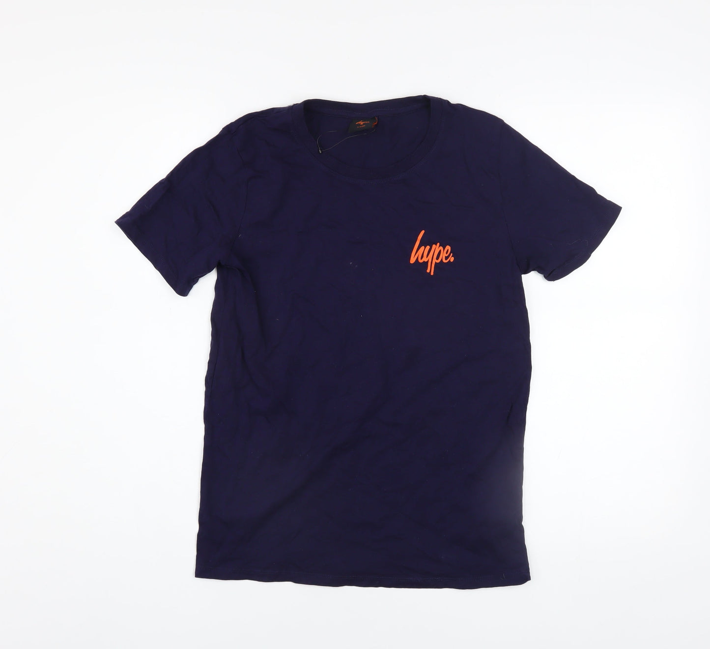 Boys UK Size 14 Years Hype Blue Basic T-Shirt