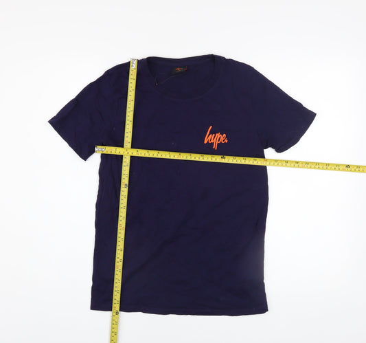 Boys UK Size 14 Years Hype Blue Basic T-Shirt