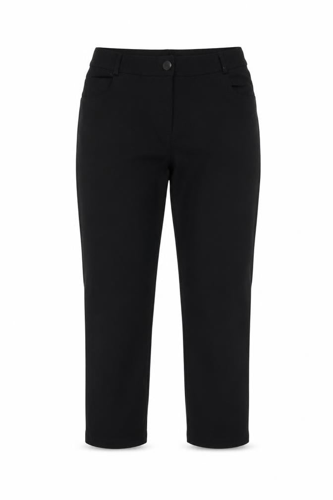 Womens UK Size 10 Dunnes Stores Slim Fit CasualWorkwearBusiness Black Trousers