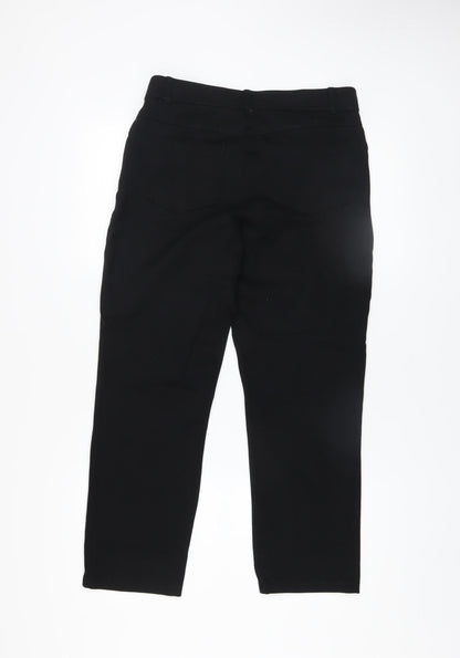 Womens UK Size 10 Dunnes Stores Slim Fit CasualWorkwearBusiness Black Trousers
