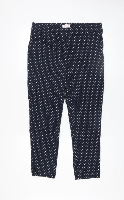 Womens UK Size 12 Savida Slim Fit Leggings Blue Trousers