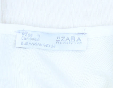 Womens UK Size M Zara Multicoloured Tunic Blouse