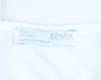 Womens UK Size M Zara Multicoloured Tunic Blouse