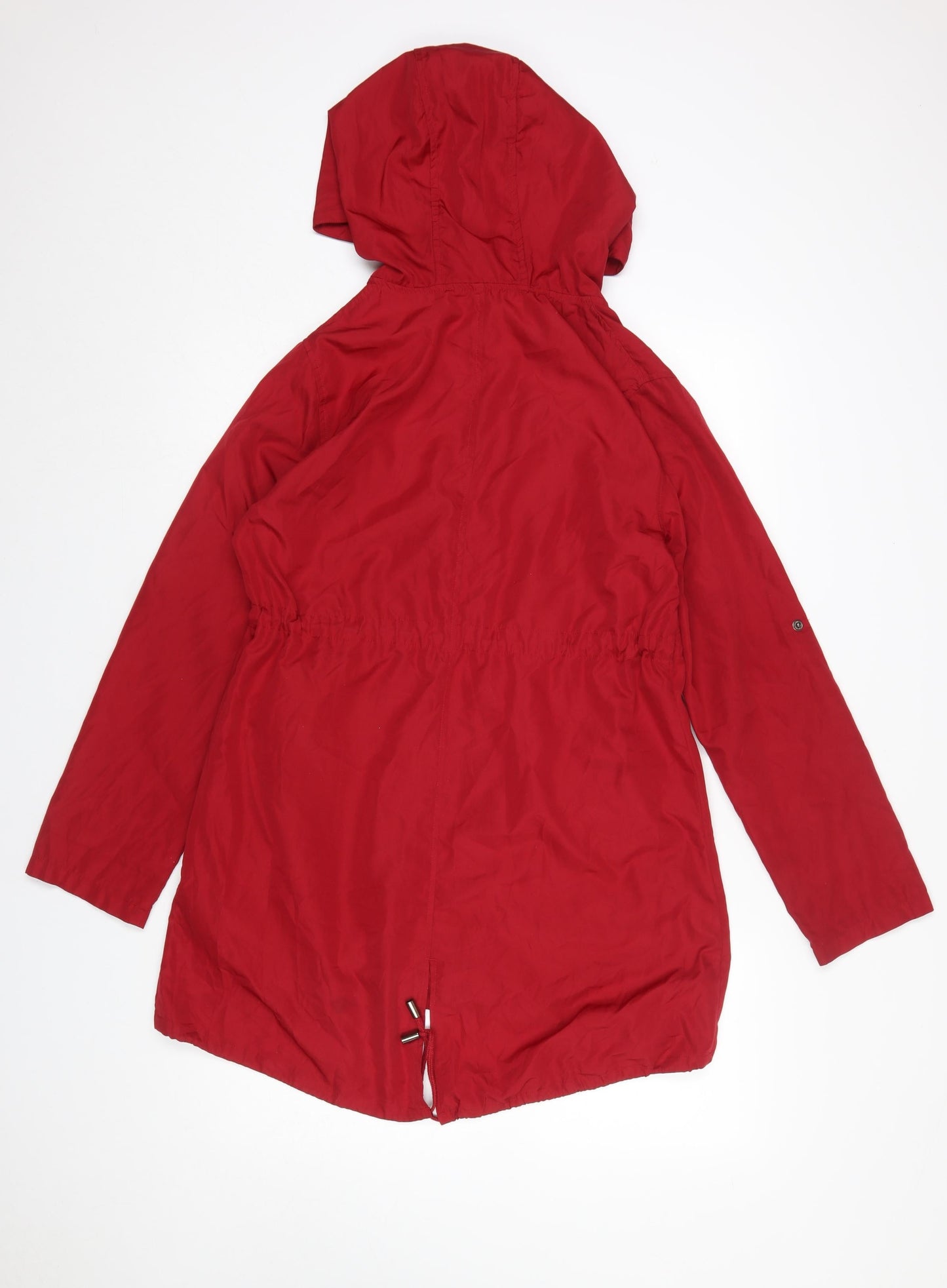 Womens UK Size S Atmosphere Red Parka Coat