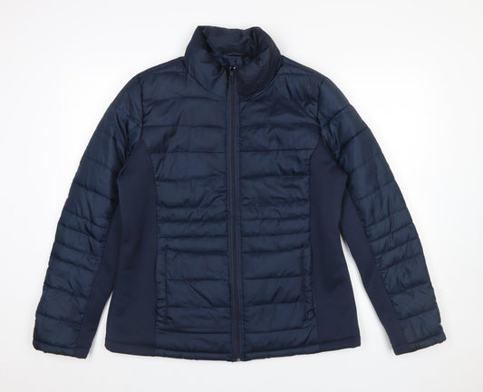 Womens UK Size 12 Janina Blue Puffer Jacket